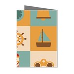 Nautical Elements Collection Mini Greeting Cards (Pkg of 8)