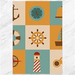Nautical Elements Collection Canvas 12  x 18 