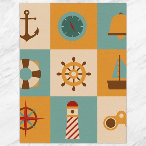 Nautical Elements Collection Canvas 36  x 48  from ArtsNow.com 35.26 x46.15  Canvas - 1