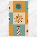 Nautical Elements Collection Canvas 40  x 72 