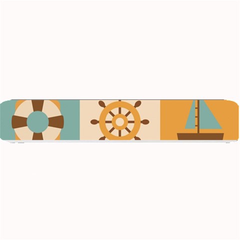 Nautical Elements Collection Small Bar Mat from ArtsNow.com 24 x4  Bar Mat