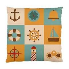 Nautical Elements Collection Standard Cushion Case (Two Sides) from ArtsNow.com Front