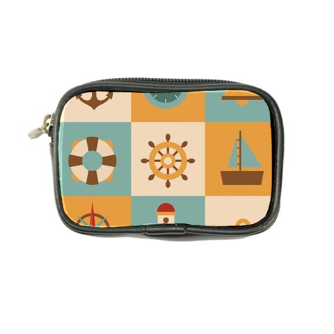 Nautical Elements Collection Coin Purse from ArtsNow.com Front
