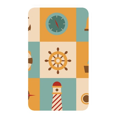 Nautical Elements Collection Memory Card Reader (Rectangular) from ArtsNow.com Front