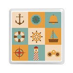 Nautical Elements Collection Memory Card Reader (Square)