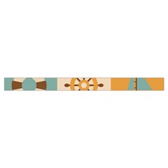 Nautical Elements Collection Wristlet Pouch Bag (Small) from ArtsNow.com Strap Inside