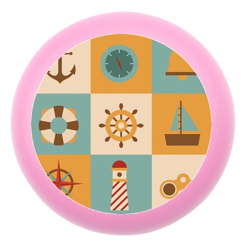Nautical Elements Collection Dento Box with Mirror from ArtsNow.com Front