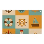 Nautical Elements Collection Banner and Sign 5  x 3 