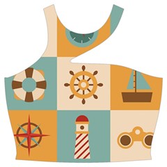 Nautical Elements Collection Cut Out Top from ArtsNow.com Front