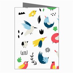 Vector Set Isolates With Cute Birds Scandinavian Style Greeting Cards (Pkg of 8) from ArtsNow.com Right