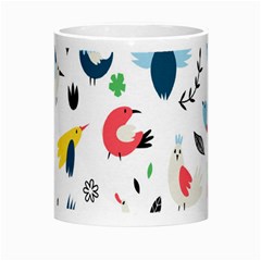 Vector Set Isolates With Cute Birds Scandinavian Style Morph Mug from ArtsNow.com Center