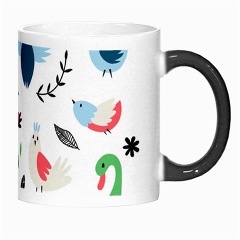 Vector Set Isolates With Cute Birds Scandinavian Style Morph Mug from ArtsNow.com Right