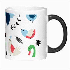 Vector Set Isolates With Cute Birds Scandinavian Style Morph Mug from ArtsNow.com Right