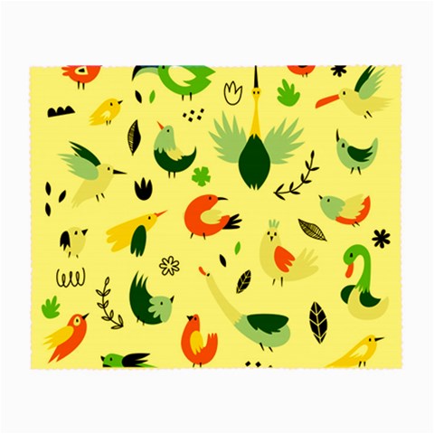 Vector Set Isolates With Cute Birds Scandinavian Style Small Glasses Cloth from ArtsNow.com Front