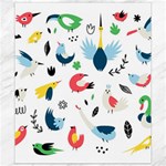 Vector Set Isolates With Cute Birds Scandinavian Style Canvas 8  x 10 