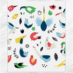 Vector Set Isolates With Cute Birds Scandinavian Style Canvas 16  x 20 