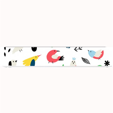 Vector Set Isolates With Cute Birds Scandinavian Style Small Bar Mat from ArtsNow.com 24 x4  Bar Mat