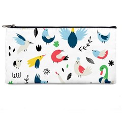 Vector Set Isolates With Cute Birds Scandinavian Style Pencil Case from ArtsNow.com Front