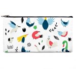 Vector Set Isolates With Cute Birds Scandinavian Style Pencil Case