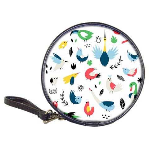 Vector Set Isolates With Cute Birds Scandinavian Style Classic 20 Front