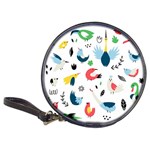 Vector Set Isolates With Cute Birds Scandinavian Style Classic 20-CD Wallets