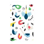 Vector Set Isolates With Cute Birds Scandinavian Style Memory Card Reader (Rectangular)
