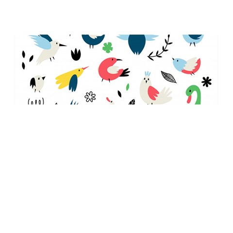 Vector Set Isolates With Cute Birds Scandinavian Style Memory Card Reader (Stick) from ArtsNow.com Front