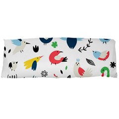 Vector Set Isolates With Cute Birds Scandinavian Style Body Pillow Case Dakimakura (Two Sides) from ArtsNow.com Back