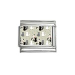 Cute Cat Seamless Pattern Italian Charm (9mm)