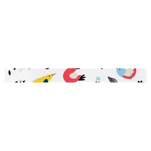 Vector Set Isolates With Cute Birds Scandinavian Style Zipper Classic Tote Bag from ArtsNow.com Strap