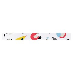 Vector Set Isolates With Cute Birds Scandinavian Style Zipper Classic Tote Bag from ArtsNow.com Strap