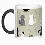 Cute Cat Seamless Pattern Morph Mug