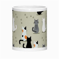 Cute Cat Seamless Pattern Morph Mug from ArtsNow.com Center