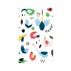 Vector Set Isolates With Cute Birds Scandinavian Style Duvet Cover Double Side (Single Size) from ArtsNow.com Back