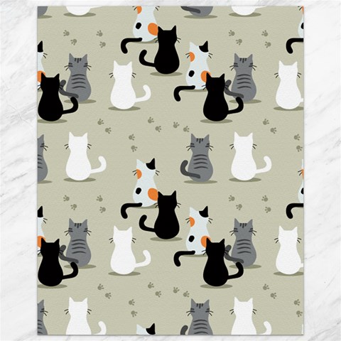 Cute Cat Seamless Pattern Canvas 16  x 20  from ArtsNow.com 15.75 x19.29  Canvas - 1