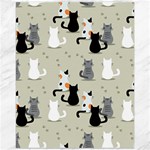 Cute Cat Seamless Pattern Canvas 16  x 20 