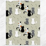 Cute Cat Seamless Pattern Canvas 18  x 24 