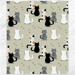 Cute Cat Seamless Pattern Canvas 20  x 24 