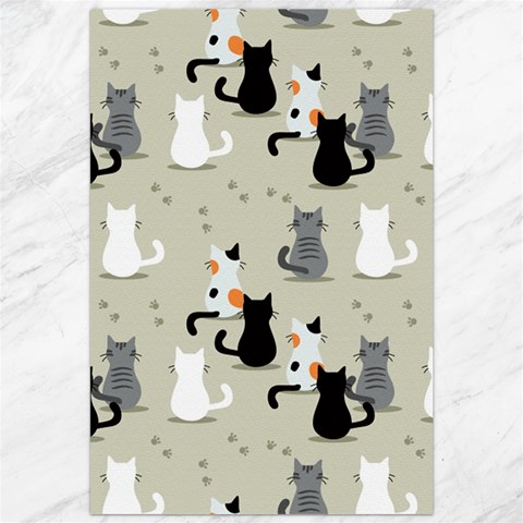 Cute Cat Seamless Pattern Canvas 20  x 30  from ArtsNow.com 19.62 x28.9  Canvas - 1
