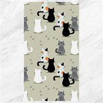 Cute Cat Seamless Pattern Canvas 40  x 72 