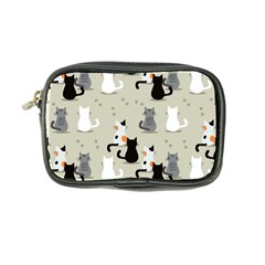 Cute Cat Seamless Pattern Coin Purse from ArtsNow.com Front