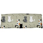 Cute Cat Seamless Pattern Body Pillow Case (Dakimakura)