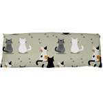 Cute Cat Seamless Pattern Body Pillow Case Dakimakura (Two Sides)