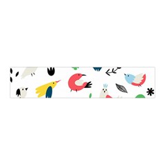 Vector Set Isolates With Cute Birds Scandinavian Style Pleated Skirt from ArtsNow.com Waist Band