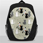 Cute Cat Seamless Pattern Backpack Bag