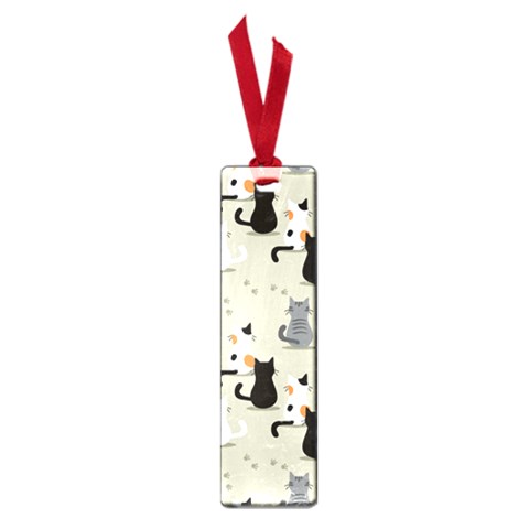 Cute Cat Seamless Pattern Small Book Marks from ArtsNow.com Front