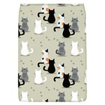 Cute Cat Seamless Pattern Removable Flap Cover (L)