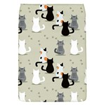 Cute Cat Seamless Pattern Removable Flap Cover (S)