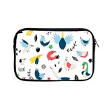 Vector Set Isolates With Cute Birds Scandinavian Style Apple MacBook Pro 13  Zipper Case