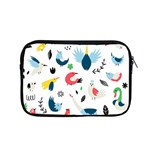 Vector Set Isolates With Cute Birds Scandinavian Style Apple MacBook Pro 15  Zipper Case